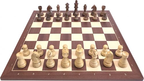 lila Collectief draai Tournament Staunton chess set with luxury chess pieces 54 cm - size 6 -  Raindroptime