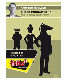 Chess Endgames 10 - Rook and two minor pieces by Dr. Karsten Müller