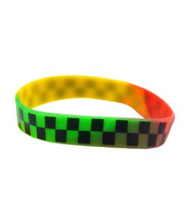 Armband veelkleurig geruit