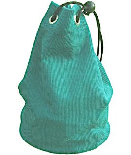 Green cloth pouch for chess pieces