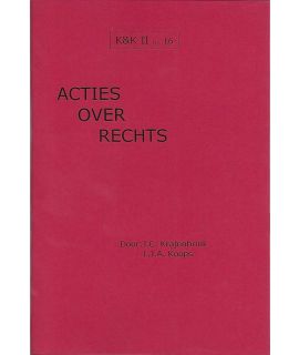 K&K 16: Acties over Rechts - L.J. Koops & J. Krajenbrink