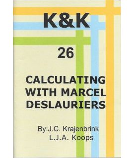 K&K-E 26 Calculating with Marcel Deslauriers - L.J. Koops & J. Krajenbrink