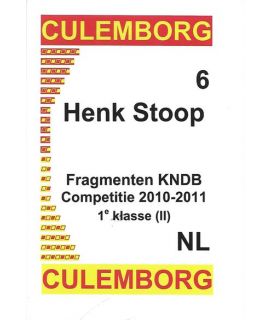 Culemborg 06 Fragmenten KNDB competitie 2010-2011 1e klasse (II) - H. Stoop