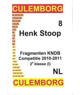 Culemborg 08 Fragmenten KNDB competitie 2010-2011 2e klasse (I) - H. Stoop