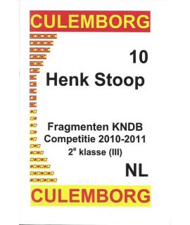 Culemborg 10 Fragmenten KNDB competitie 2010-2011 2e klasse (III) - H. Stoop