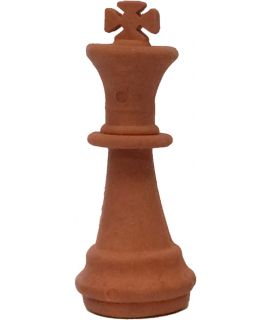 Chess eraser-White king
