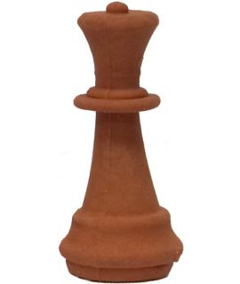 Chess eraser-White queen