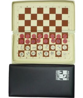 Chess magnetic luxery pocket travel set