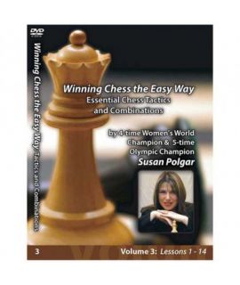 Winning Chess The Easy Way 3 - Essential Chess Tactics & Combinations - Susan Polgar