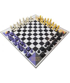 Quadro Chess and Checkers