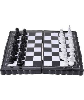 Chess magnetic pocket travel set