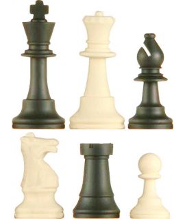 Chess pieces Staunton silicone - king height 95 mm