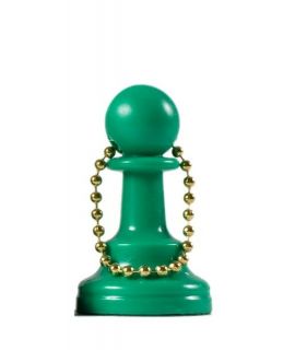 Sleutelhanger schaak pion groen