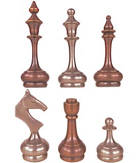 Mata Hari handgedraaide schaakstukken (#7)